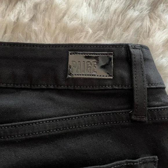 PAIGE Verdugo Denim Crop in Black Overdye. Size 29. NWOT - Picture 9 of 13